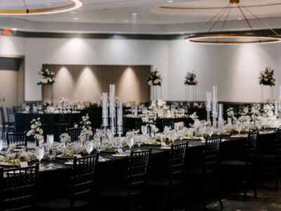 Wedding Tables White Flowers